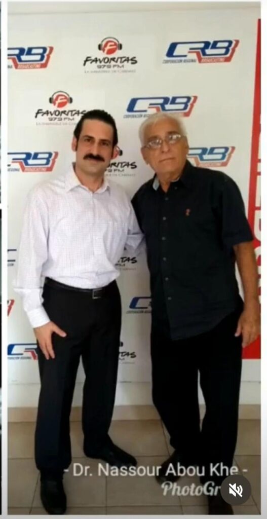 Dr. Alfredo Suárez (Cabimas, Venezuela 2018)  Médico venezolano y comunicador en salud. Conductor del programa radial Talentos en Favorita 97.9 FM de Cabimas, espacio dedicado a entrevistas y divulgación de temas médicos y profesionales. 