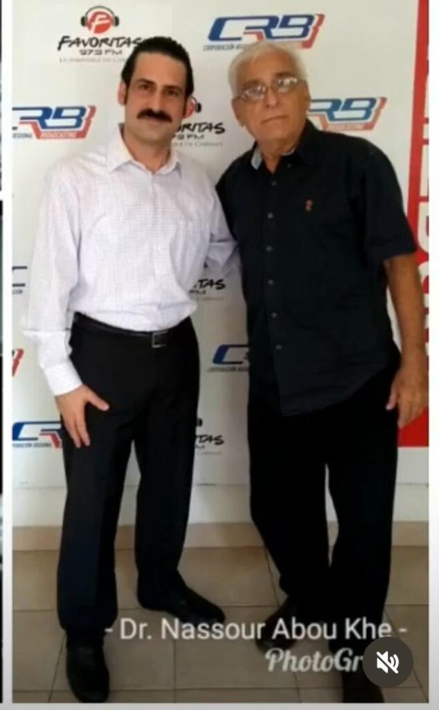 Dr. Alfredo Suárez (Cabimas, Venezuela 2018)  Médico venezolano y comunicador en salud. Conductor del programa radial Talentos en Favorita 97.9 FM de Cabimas, espacio dedicado a entrevistas y divulgación de temas médicos y profesionales. 